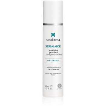 Sesderma Sesbalance Mattifying Gel-Cream crema gel matifiant cu acid salicilic - imagine 2